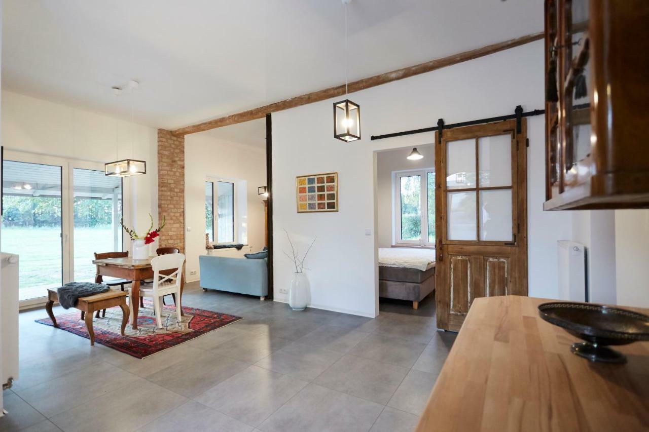 Obere Muehle - Scheunenwohnung Mitten Im Gruenen Baunach Bagian luar foto